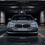 BMW F30 LCI 야간 DRL 엔젤아이 점등 모습
