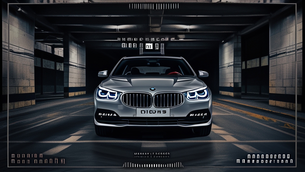 BMW F30 LCI 야간 DRL 엔젤아이 점등 모습