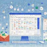 Google Apps Script 자동화 개념 일러스트