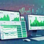 Uptime Kuma 서버 모니터링 대시보드 일러스트