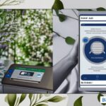 스마트폰 NFC 간편결제 장면