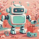 AI 에이전트 생활 자동화 일러스트