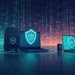 Zero Trust Access로 보호된 홈 네트워크 일러스트