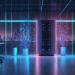 온프레미스 AI 서버와 홀로그램 AI 시각화