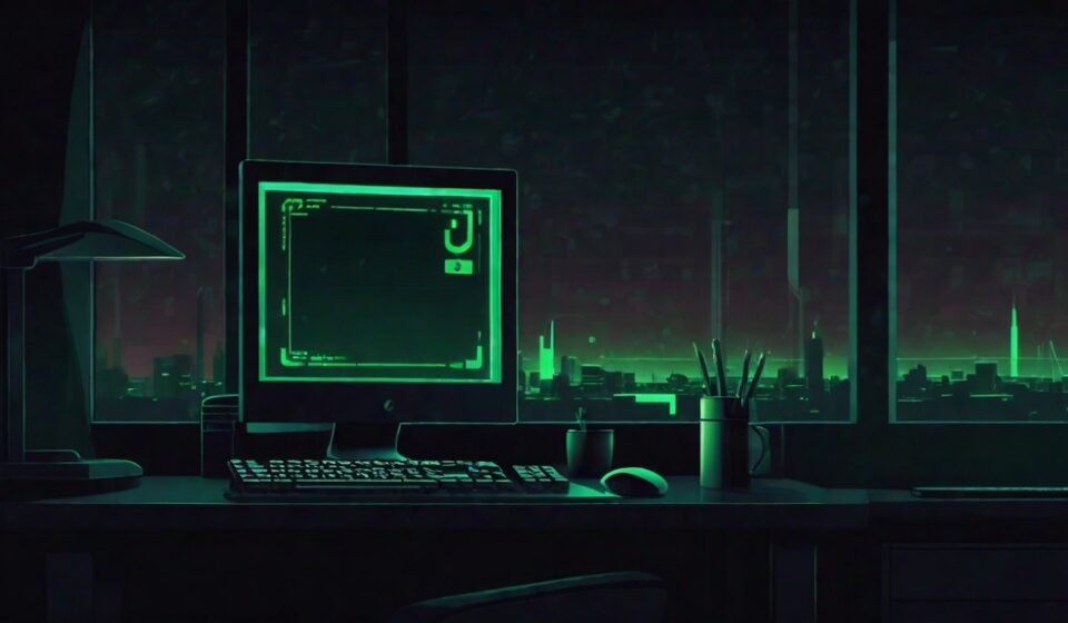 opencode 설치 완료 터미널 화면 일러스트