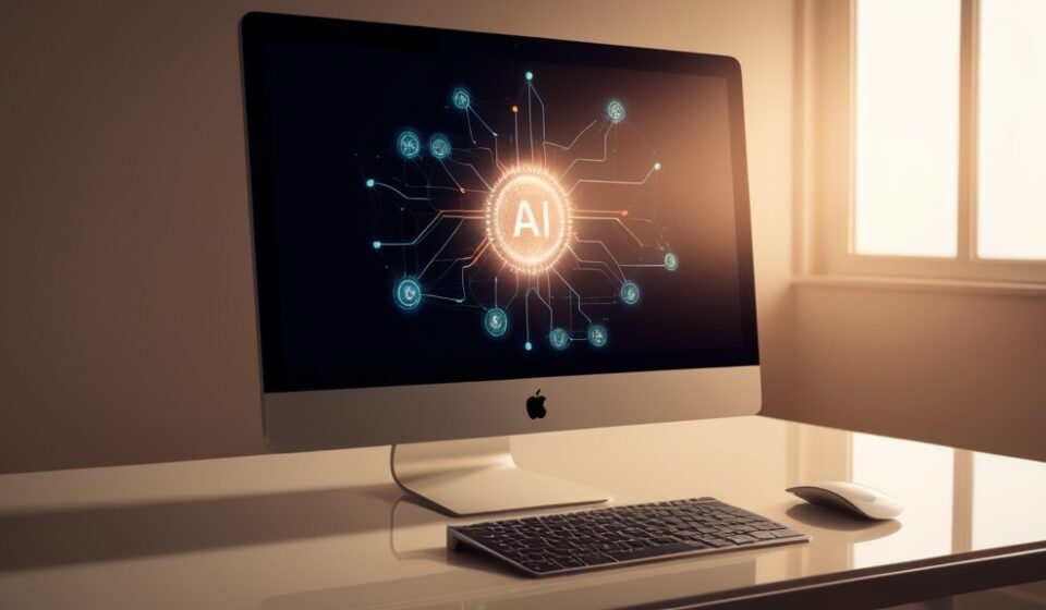 Mac Studio에서 AI 추론을 실행하는 모습