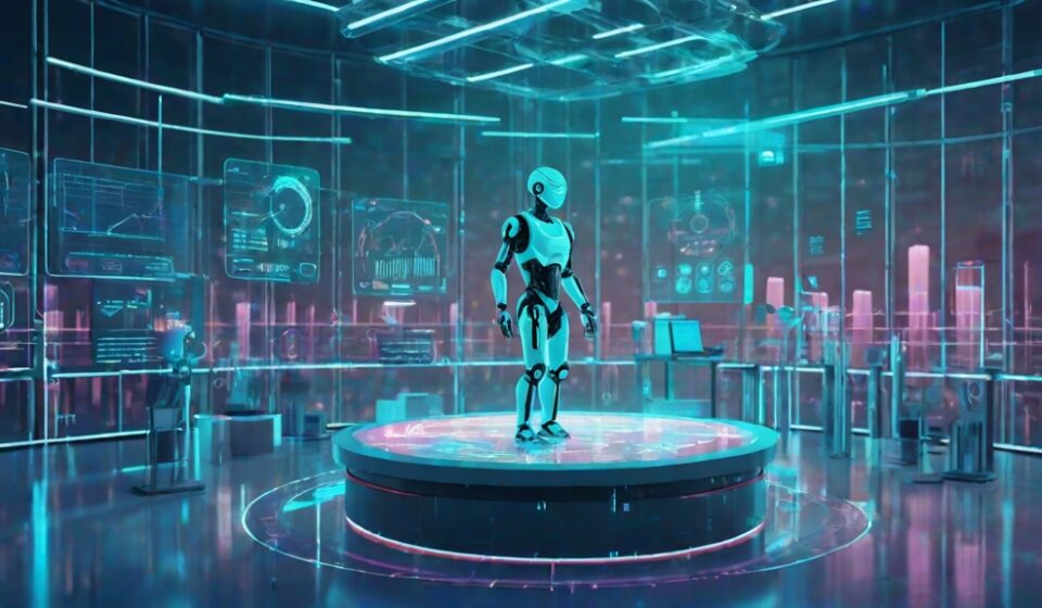AI 에이전트 성능 평가 개념 일러스트