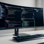 tmux 멀티플렉서가 실행된 터미널 화면