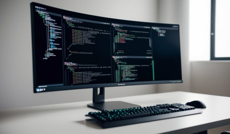 tmux 멀티플렉서가 실행된 터미널 화면