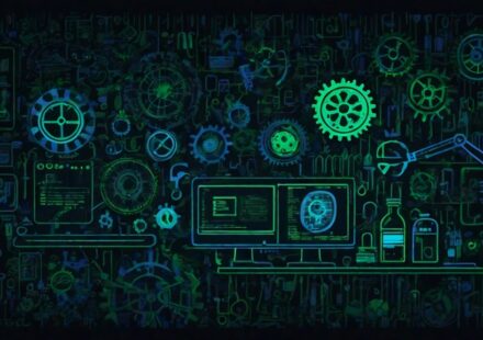 opencode 내장 툴 활용 개념 일러스트