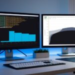 Dockerfile 최적화 작업 중인 개발자 화면