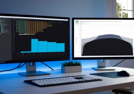 Dockerfile 최적화 작업 중인 개발자 화면