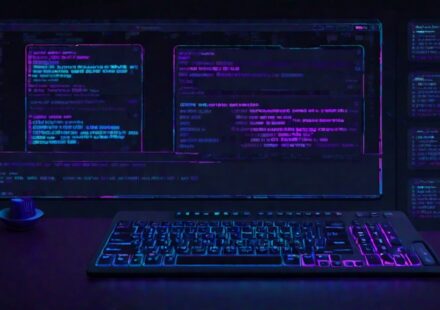 opencode 커스텀 슬래시 커맨드 개념 일러스트
