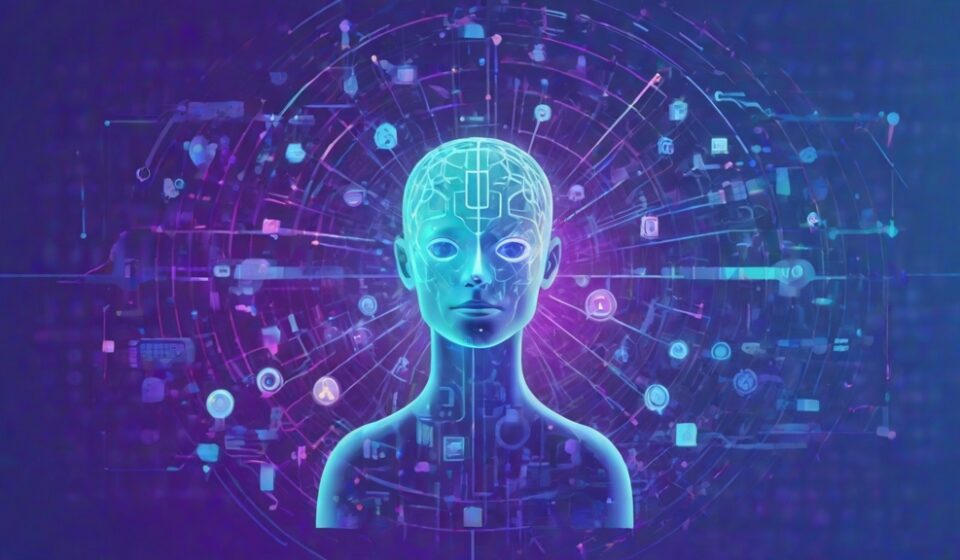 AI 에이전트가 다양한 도구를 연결하는 개념도